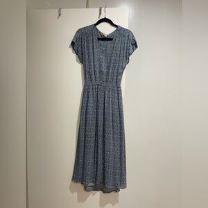 Lucky Brand Blue Paisley Maxi Dress